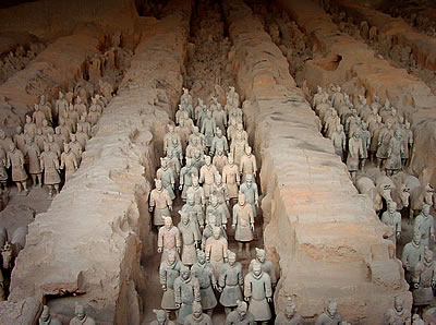 Xian Terracotta Army (c) 2005 by John C. Goss